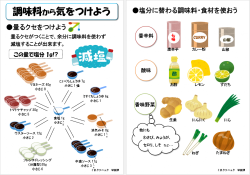 透析食シリーズ＞9月 「塩分対策」 | メディケアホーム南福岡